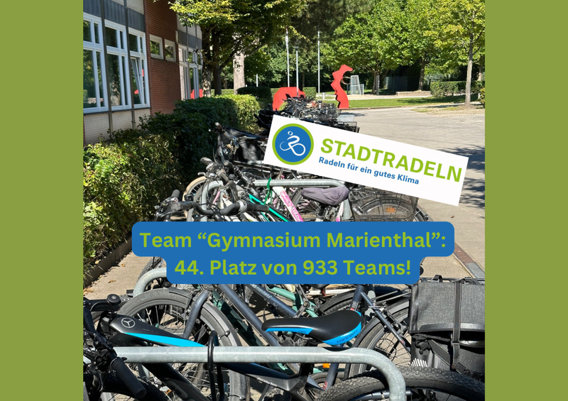 44. Platz beim STADTRADELN 2023! 44. Platz beim STADTRADELN 2023!