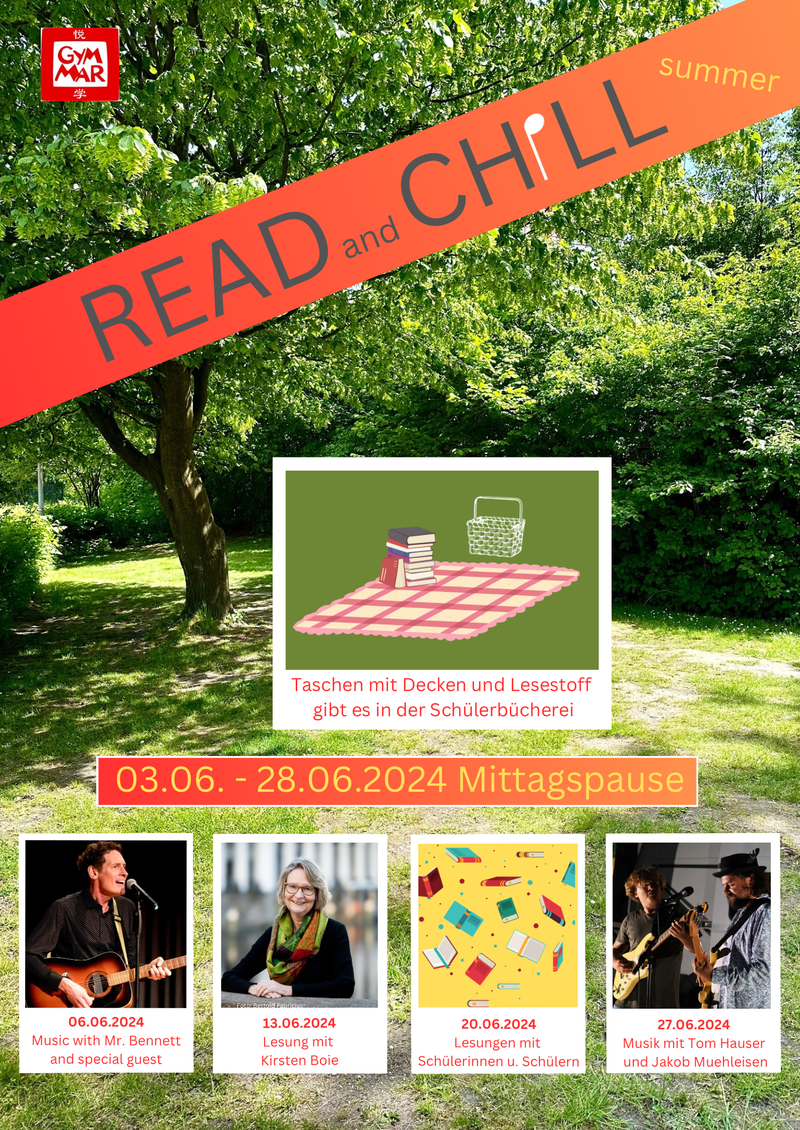 READ and CHILL - summer!