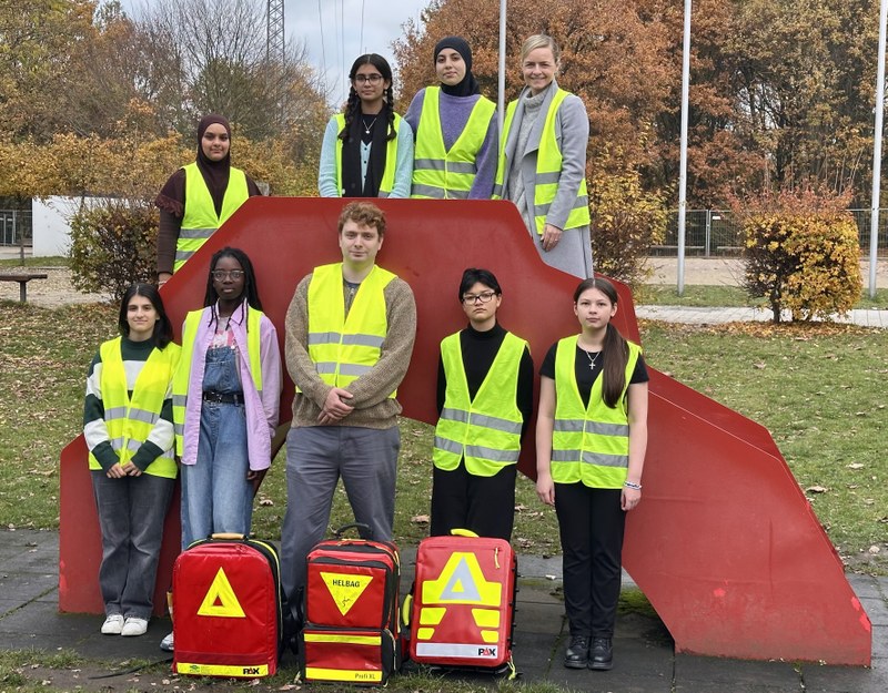 Der Schulsanitätsdienst hat seine Arbeit begonnen!