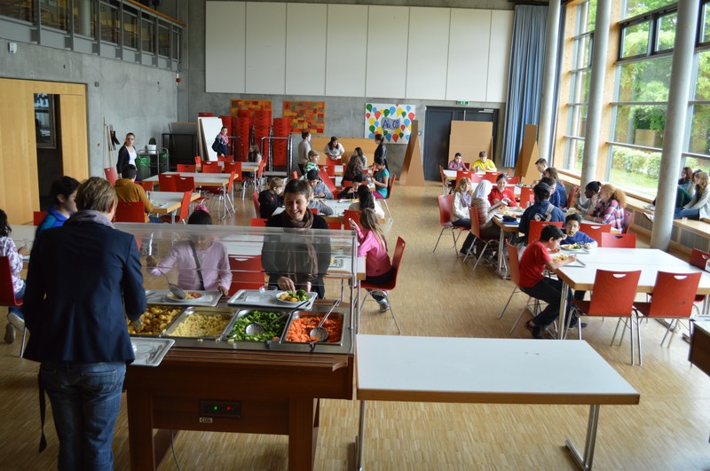 Mittagessen Aula