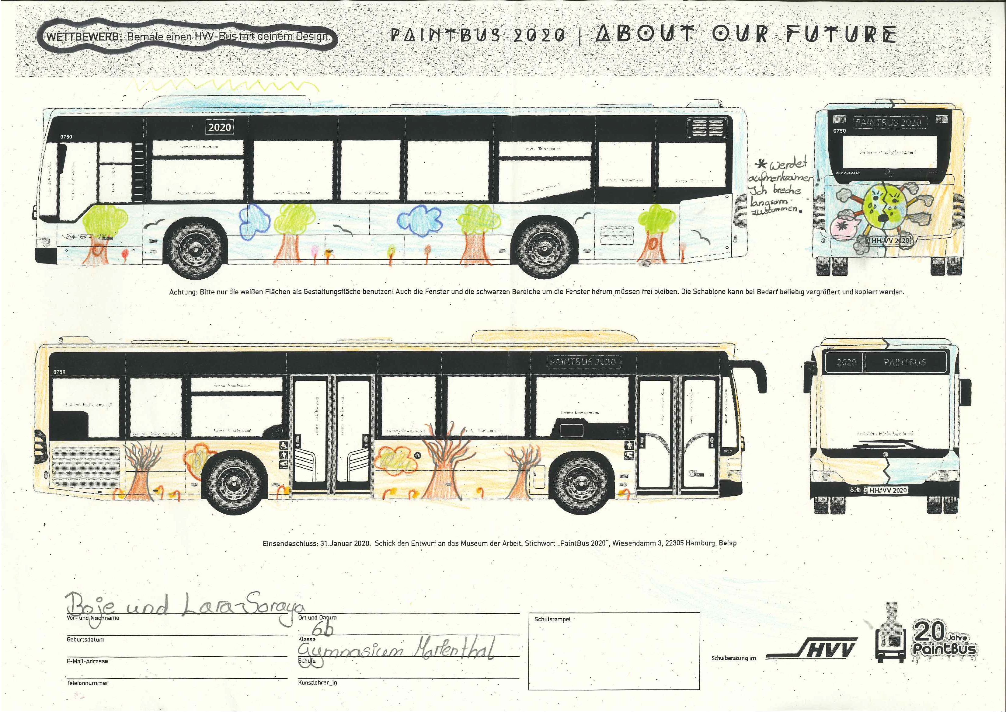 Paintbus Entwurf