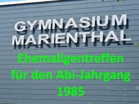 Abi-Jahrgang 1985 lädt zum Abitreffen ein!