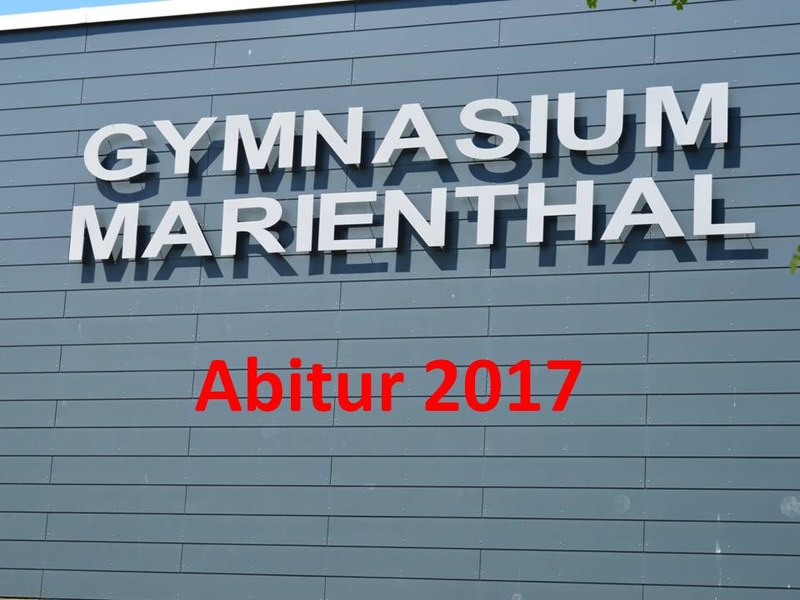 Abitur 2017 Abitur 2017