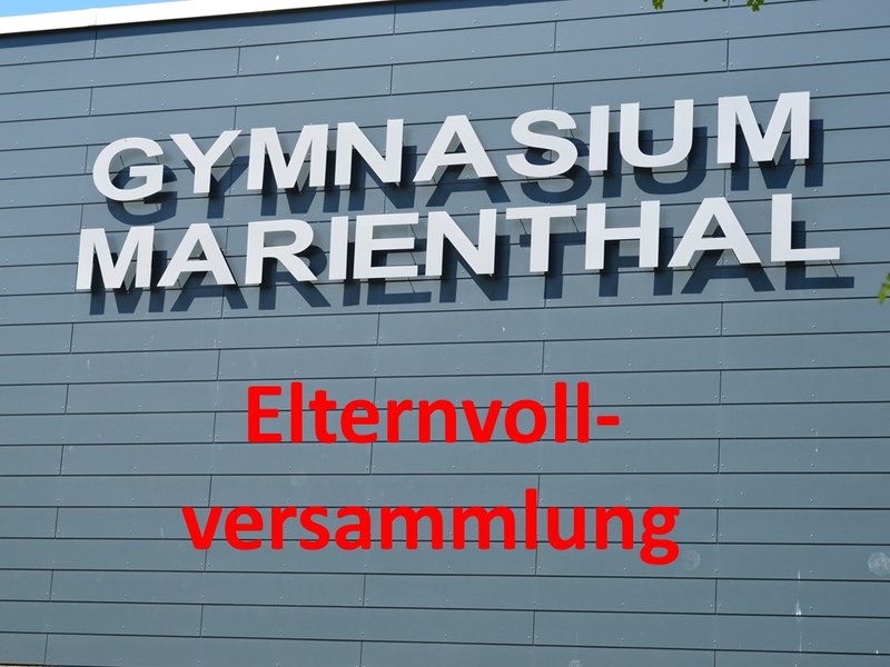 Elternvollversammlung Elternvollversammlung