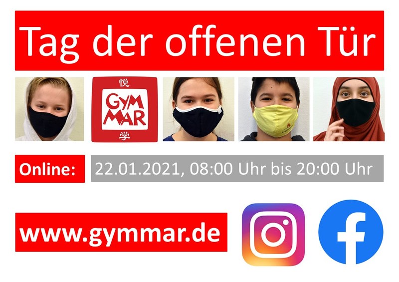 Tag der offenen Tür - ONLINE! Tag der offenen Tür - ONLINE!